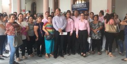 Realizan plantón en el Hospital Civil de Culiacán
