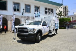 Llegan los primeros dos camiones recolectores de basura a Mazatlán