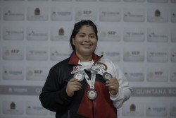 Marisol Blanco da tres medallas de plata a Sinaloa en la Olimpiada Nacional 2019