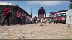 Desesperados familias de desplazados porque no tienen donde vivir