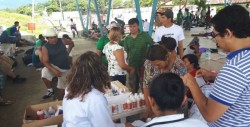 Brindan atención médica a migrantes en Chiapas