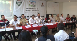 SEPyC y cuerpos de auxilio firman convenio para prevenir y estar alerta ante inundaciones en escuelas de nivel básico