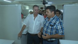 Gobernador supervisó avances de mercado en El Fuerte