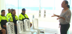 Se capacitan elementos del CAPTA previo a temporada vacacional