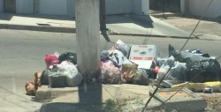 No ha pasado el camión de la basura en la calle Cerro de los Pilares