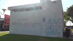 Vandalizan el Parque Lineal en Mazatlán