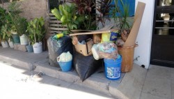 Sin pasar el carro recolector de basura en colonia 10 de mayo