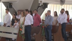 En medio de amenazas e incertidumbre, celebran el Día del Agricultor con misa en La Lomita