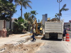 Avanza obra de red de abastecimiento que impulsa grupo ALERTA en zona turística