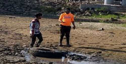 Retiran llantas de ríos  y arroyos