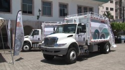 Llegan más camiones recolectores de basura a Mazatlán
