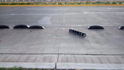 Destruyen moderna ciclovía del bulevar Rolando Arjona