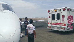 Trasladan a Estados Unidos a niño y niña quemados