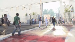 Colocan reductores de velocidad y acceso peatonal en el ISSSTE