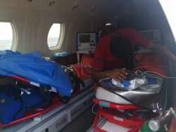 Niños quemados entran a quirófano en Estados Unidos