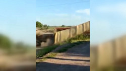 Responsabilidad de todos y de nadie accidente de tráiler cargado con maíz