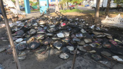 Incendian puesto de libros de la Plazuela