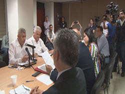 Entre acusaciones se desarrollo comparecencia del Secretario de Seguridad