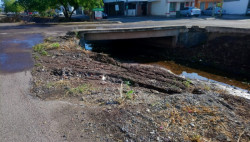 En muy malas condiciones el arroyo en Real Santa Fe 2