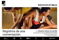 Prepara MASIN expo  de Eduardo Gómez Escamilla