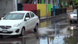 Se registra chubasco matinal en Mazatlán
