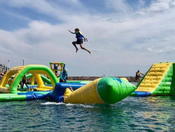 En pie, el primer parque acuático flotante para Mazatlán