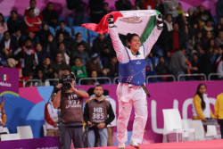 Briseida Acosta gana oro en TKD en Los Juegos Panamericanos de Lima 2019