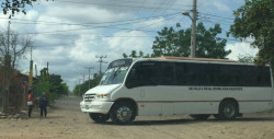 Habitantes de El Diez se quejan del servicio de transporte urbano