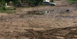 Raspan la calle Matías Rodríguez y queda peor