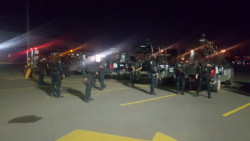 Fuerzas Federales y Estatales, realizan operativo conjunto