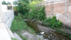 Piden desasolve y limpieza de arroyo en la Colonia Guadalupe Victoria