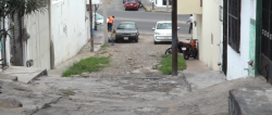 Vecinos de callejón Puerto Viejo piden urgente pavimentación
