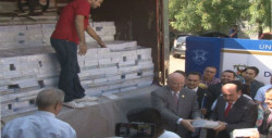Entrega Rector de la UAS libros a preparatorias