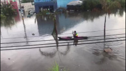 Gestiona Gobernador obras para mitigar inundaciones en Mazatlán