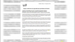 Lanzan un S.O.S para la prensa sinaloense