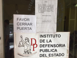 Recortan horario de atención en Defensoría Pública por intenso calor