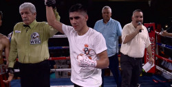 "Bebe" Vega gana su combate en la función de Fuego en el Ring