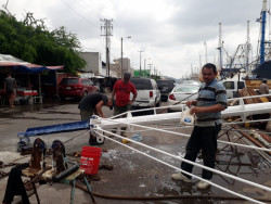 Inician trabajos de avituallamiento de embarcaciones