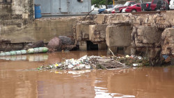 Se revienta la 'biobarda' tras las lluvias en Mazatlán
