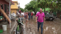 Gobernador compromete apoyos en zonas afectadas