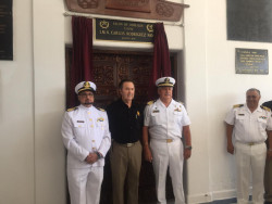 Escuela Naútica rinde homenaje a Carlos Rodríguez Naya
