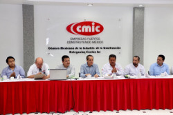 CMIC Mazatlán sostiene reunión por temas de construcción y licitación