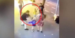 VIDEO: Mujer apuñala en la cara a niño de 3 años