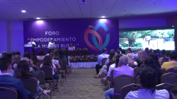 Clausuran Foro sobre empoderamiento de la mujer rural