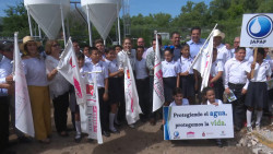 Invierten millones en agua potable en El Fuerte