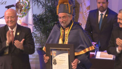 Entrega la UAS Honoris Causa a Enrique Graue