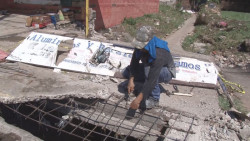 Sin afanes protagónicos se realizó la reparación de la alcantarilla donde se registró la tragedia de Alejandra