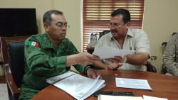 Navolato formaliza donación de terreno para base de la Guardia Nacional