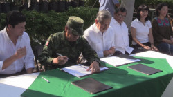 Firman convenio Gobierno de Sinaloa y SEDENA