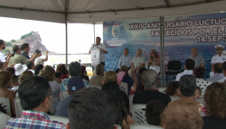 Recuerdan a pescadores fallecidos en huracán Ismael